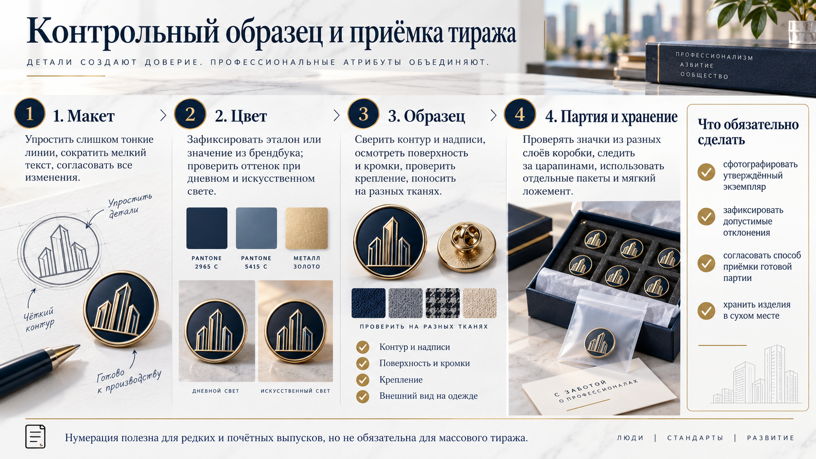 Тираж начинается не с цены, а с контрольного образца